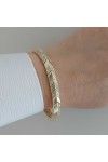 Zirkon Taşlı Gold Kadın Bileklik
