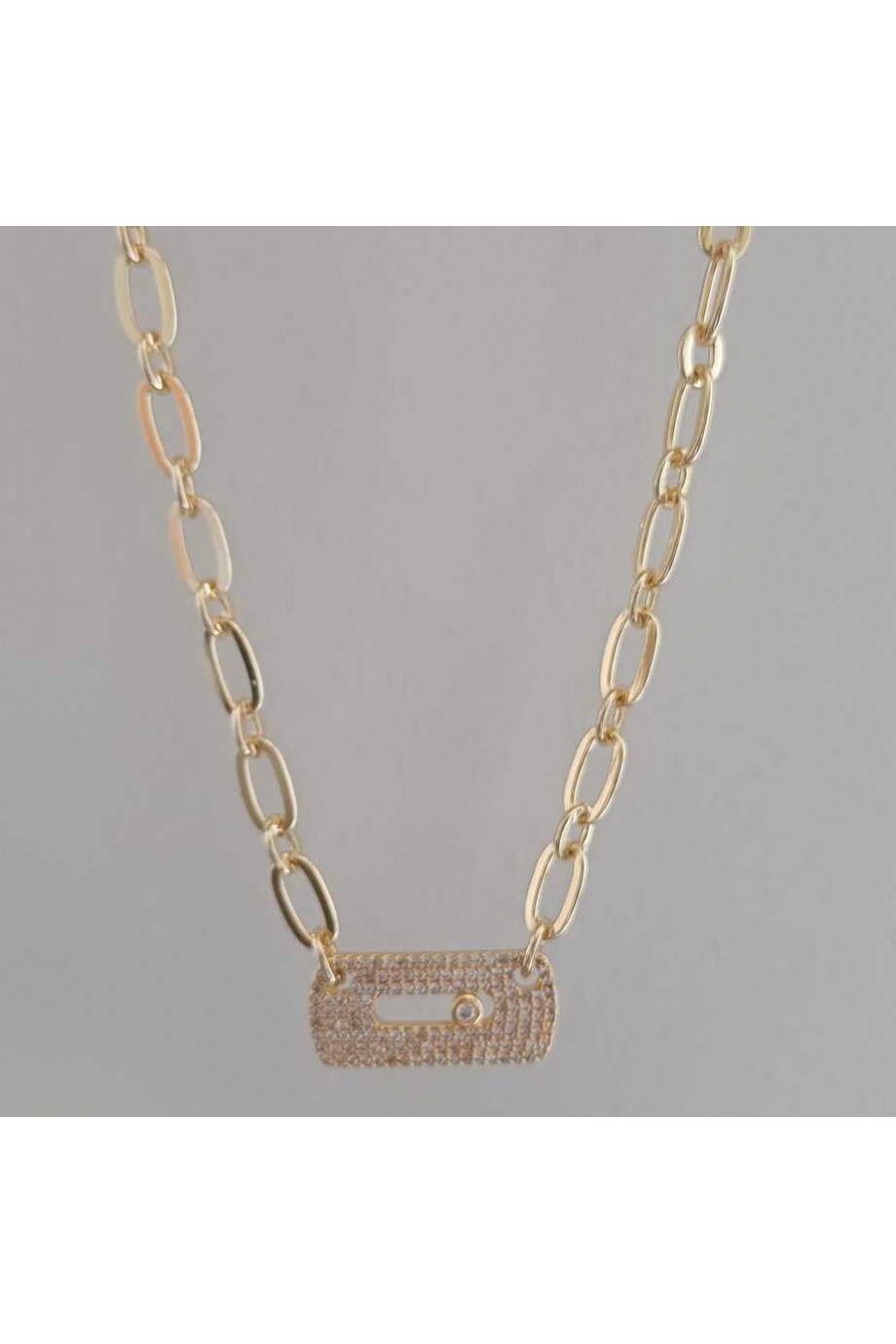 Kadın Kolye Zirkon Taşlı