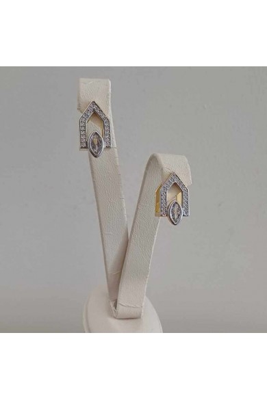 Zirkon Taşlı Kadın Küpe 