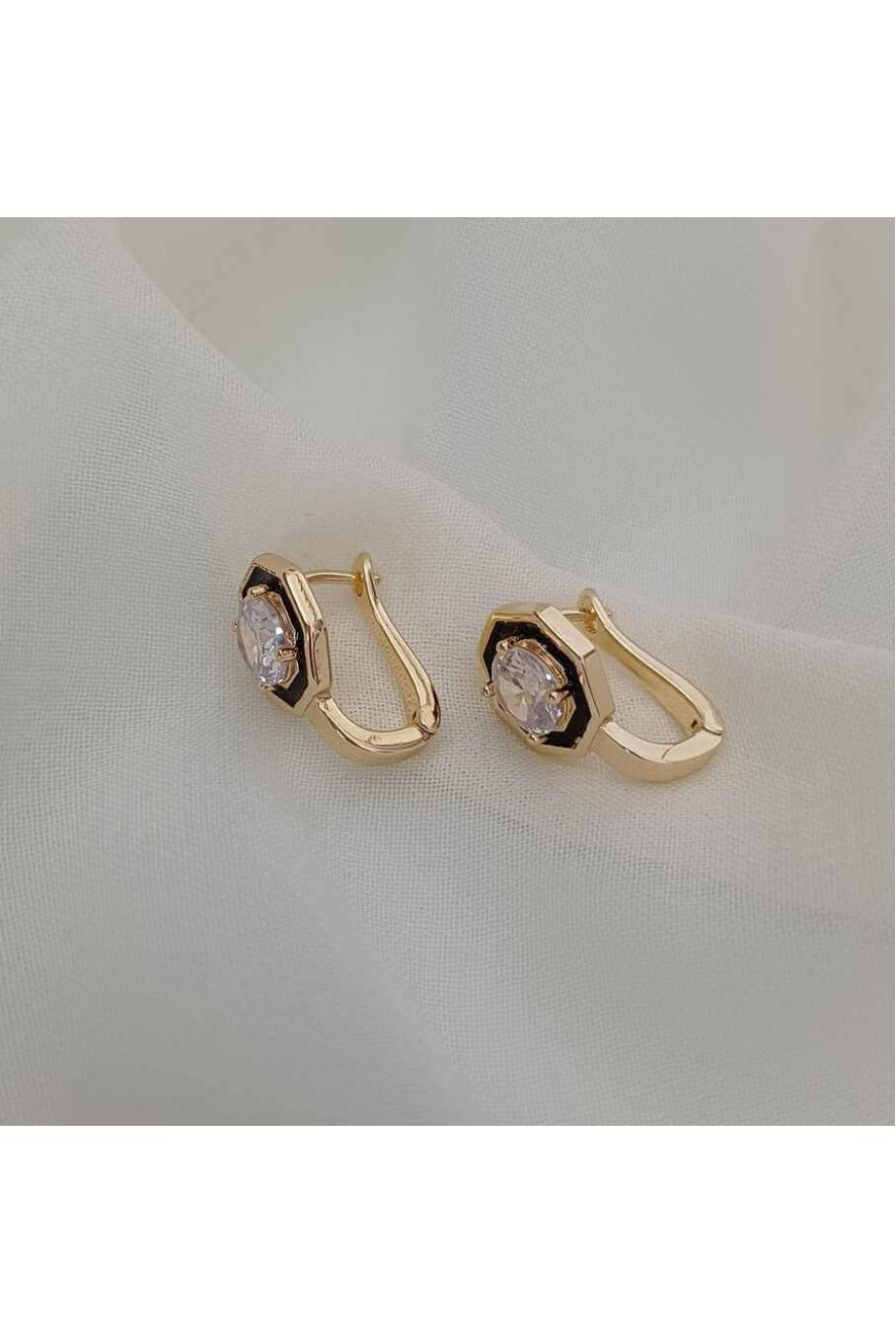 Zirkon Taşlı Kadın Küpe