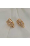 Gold Kadın Küpe Zirkon Taşlı Gold Kadın Küpe Zirkon Taşlı