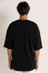 Unisex Oversize T-Shirt Siyah